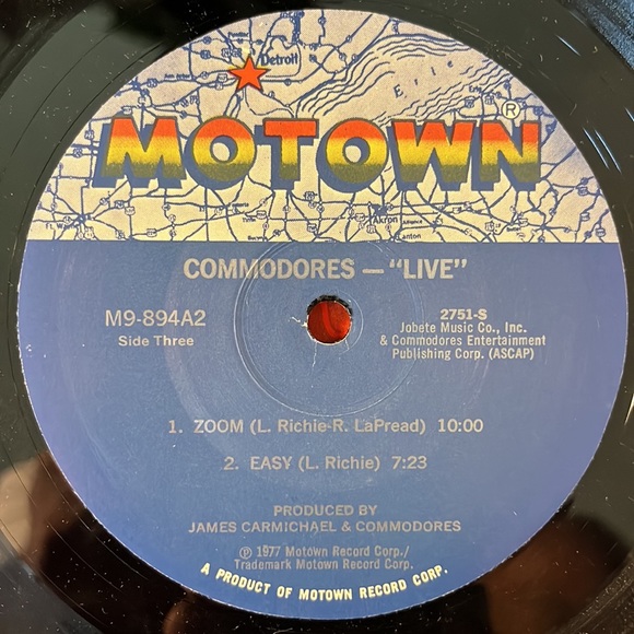 Commodores - “Live” Vinyl 2x LP - Picture 6 of 7